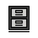 File Cabinet SVG Icon